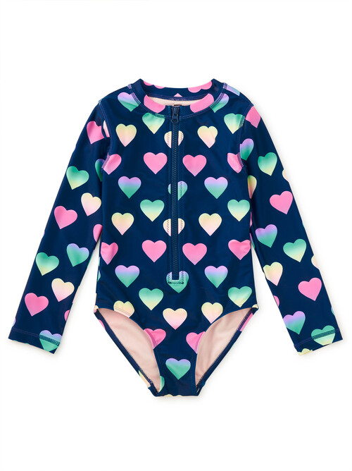  Long Sleeve One-Piece Swimsuit