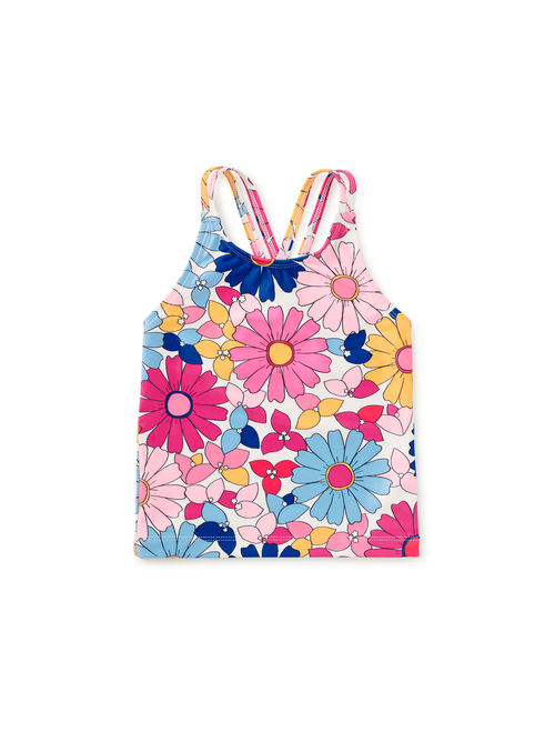  Cross Back Tankini Top