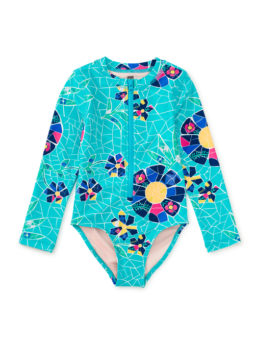  Long Sleeve One-Piece Swimsuit