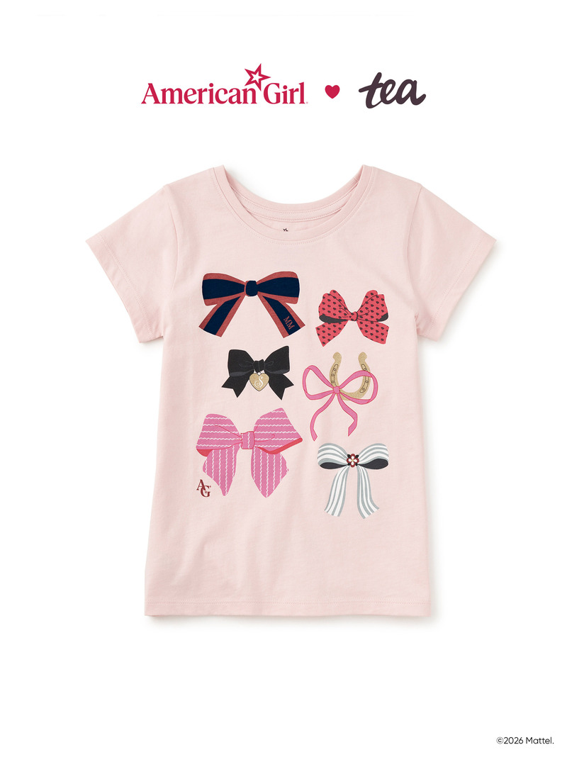 American Girl® × Tea Collection Bow Tee